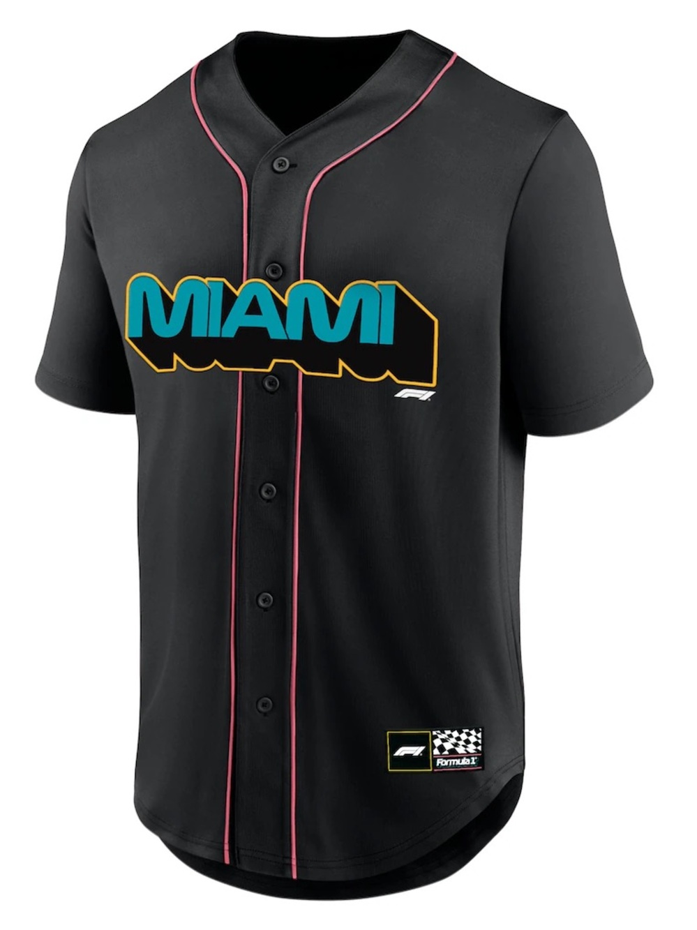 Formula 1 Miami Franchise Baseball Jersey - Picture 3 of 7